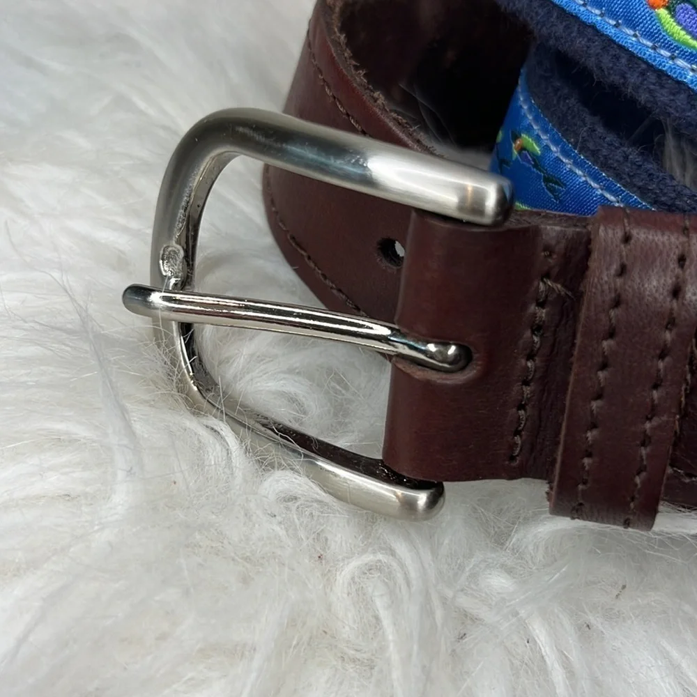 Belted Cow Hopkins Fish School D-Ring Belt XL outdoor fish nature